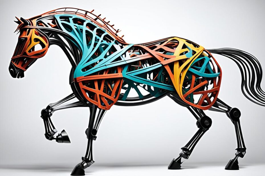 Biomimicry of Equine Ligaments in Torsional Load Structures