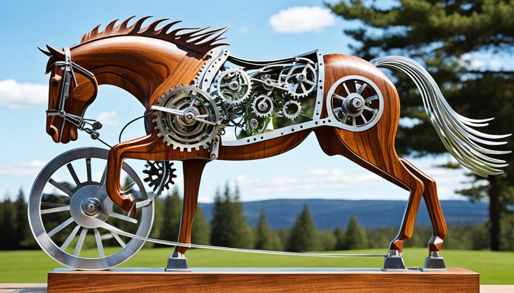 Equestrian Kinetic Installations