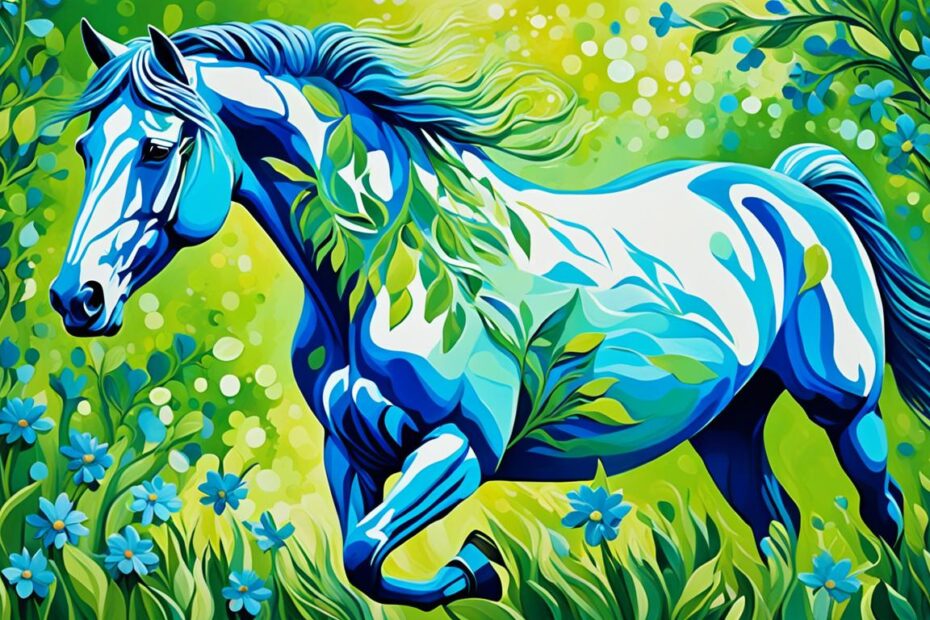 Equine-Driven Art Using Photosynthesis