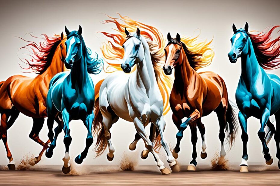 Equine-Inspired Dance Representing Different Horse Coat Colors